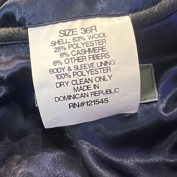 Michael Kors Wool Cashmere Blend Overcoat Walker Coat 36R Gray - Picture 9 of 14